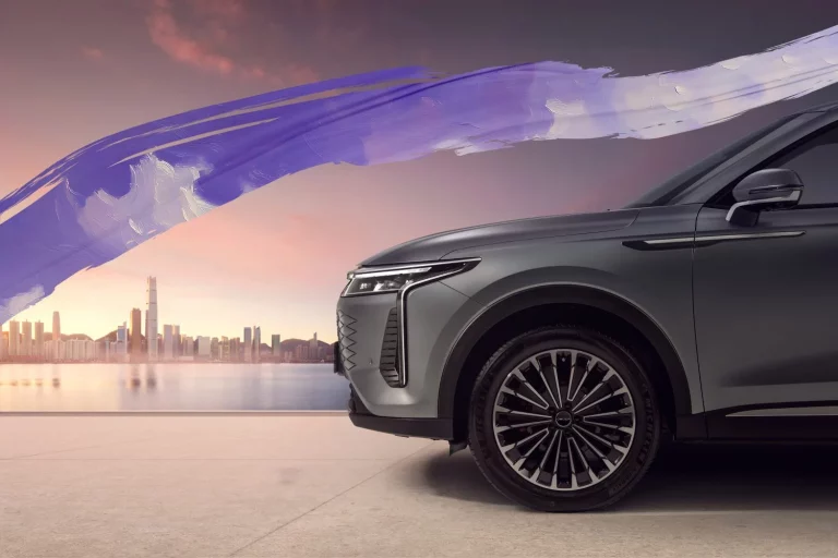 Lo primero que te llama la atención al ver el OMODA 9 SHS