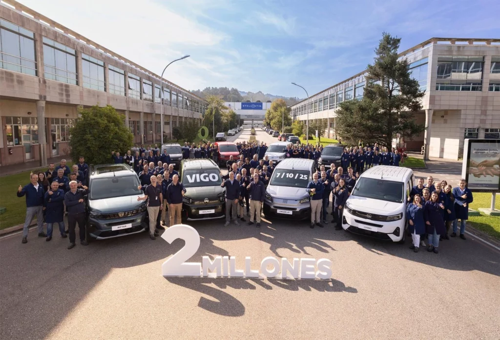 2025 Stellantis Pro One. 2 millones Vigo. Imagen exterior.