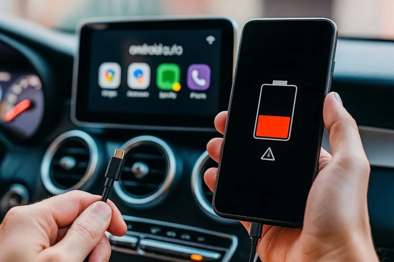 La solución está escondida, pero si das con ella Android Auto sin cables dejará de gastar la batería de tu smartphone a lo tonto
