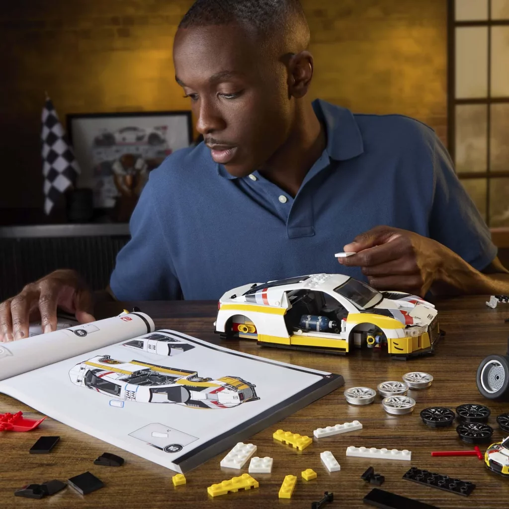Audi R8 Le Mans Mattel Brick Shop Motor16