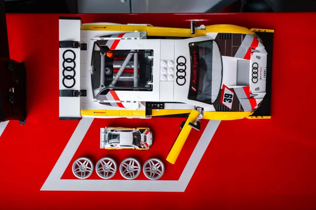 Audi R8 Le Mans Mattel Brick Shop4 Motor16