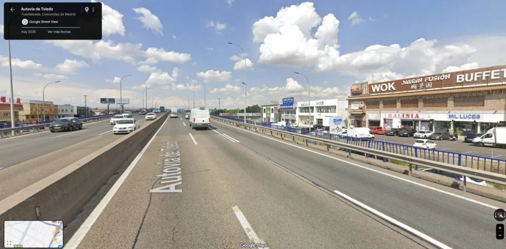 Los radares que se acaban de instalar en las carreteras de Madrid y que vigilan si te saltas una línea continua 2 Motor16 a-42 radar de línea continua