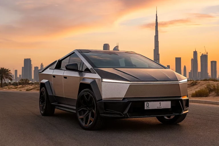 Uno de los coches más extravagantes del mundo es cazado en Dubai con la matrícula más cara del mundo: Pagaron 15 millones por ella