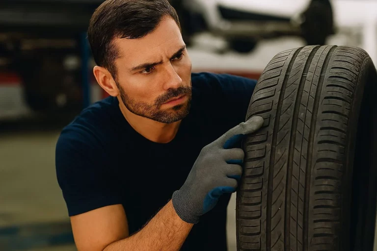 Alberto (44), experto en neumáticos: ‘Las ruedas de tu coche indican su duración. Sólo tienes que mirar en el lugar correcto’