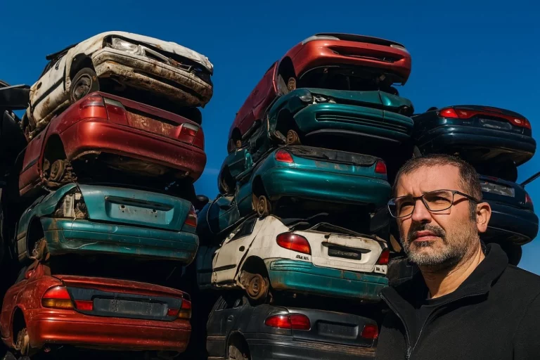 Jorge (44), gerente de un desguace: «Mucho ojo con los recambios que te compras en Wallapop»