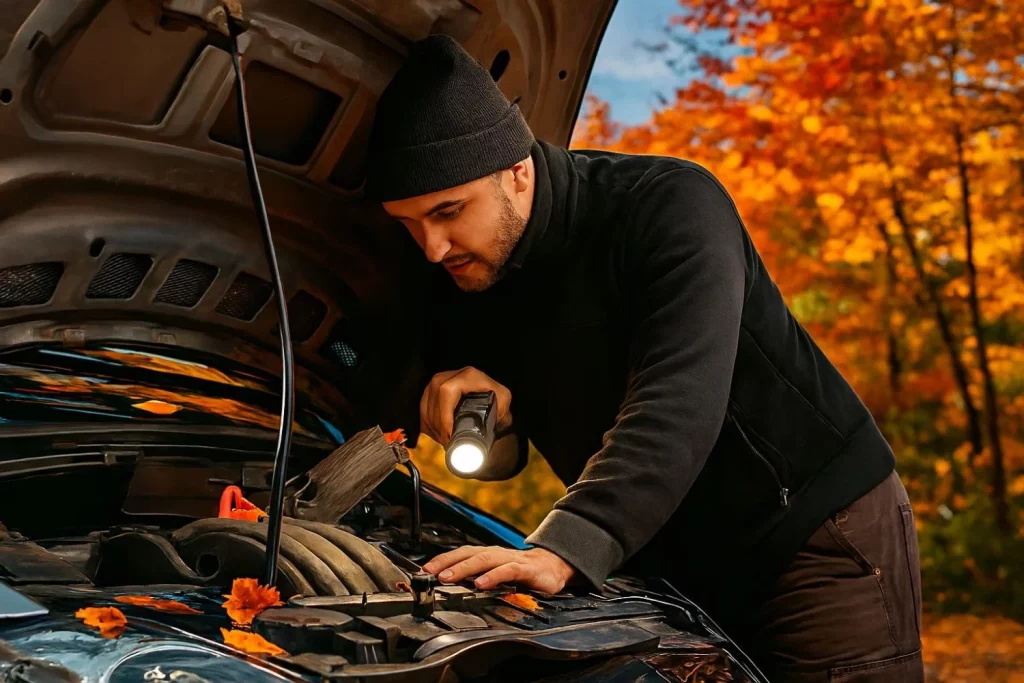 revisar coche otoño averías