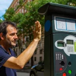 Miguel (41), vecino de Opañel: «Necesitamos que el ayuntamiento instale parquímetros ya mismo»