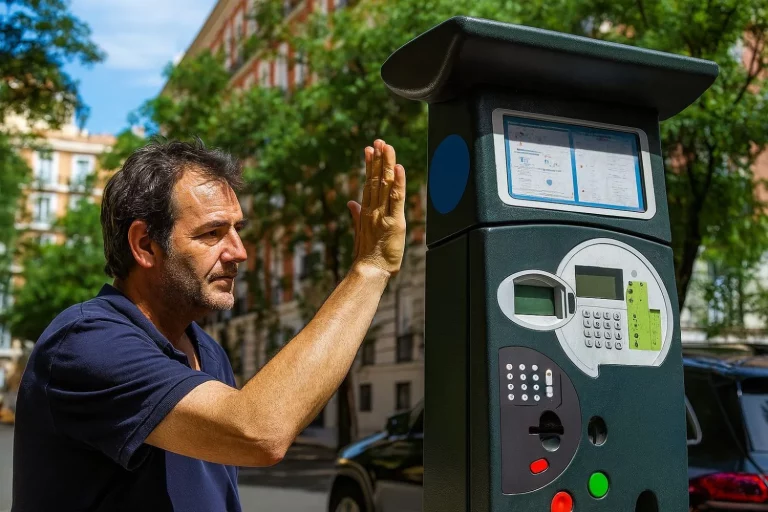 Miguel (41), vecino de Opañel: «Necesitamos que el ayuntamiento instale parquímetros ya mismo»