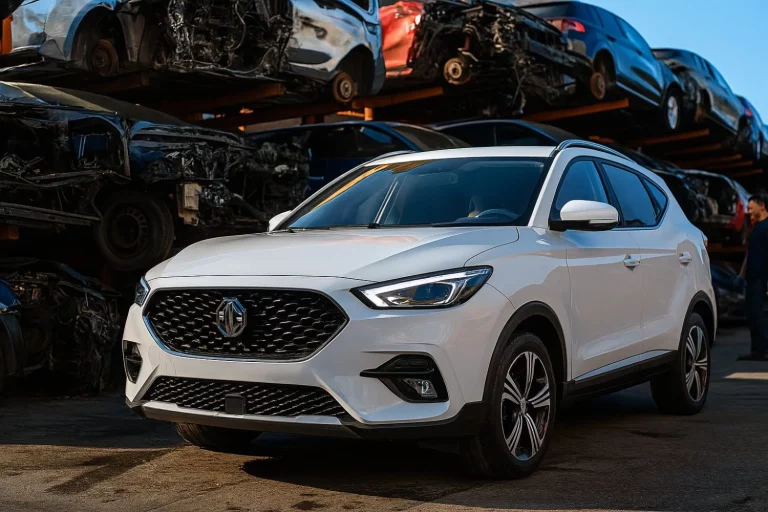 Los trabajadores de un desguace analizan los MG que han llegado de forma masiva a sus instalaciones: «El motivo por el que están aquí»