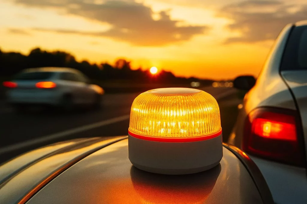 Cómo preparar tu coche para el frío: checklist otoñal imprescindible 2 Motor16 dispositivo baliza v16 dgt