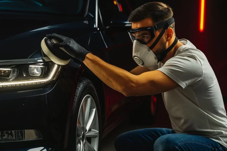 Jesús (29), experto en detailing: «Esta máquina cuesta 3 euros, pero te va a dejar la pintura como una lija»