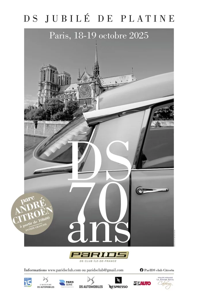 DS celebra en París su Jubileo de Platino: más de 200 joyas automovilísticas reúnen 70 años de historia 1 Motor16 DS 70 anos jubilkeo platino Motor16
