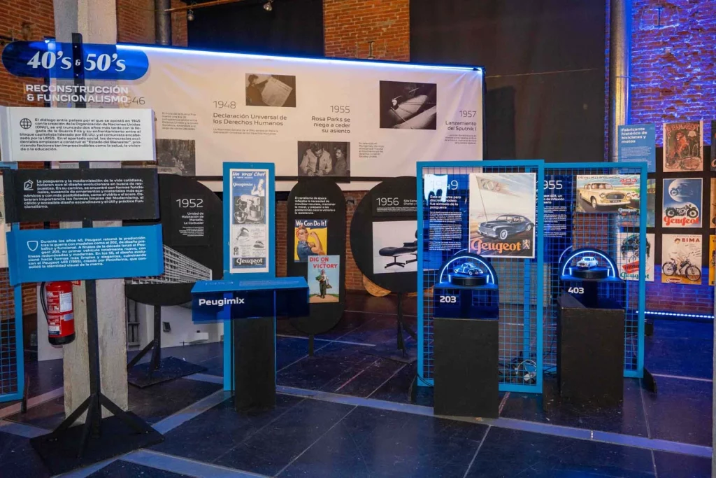 Peugeot Historia del Diseño: la exposición con la que la marca celebra dos siglos de vanguardia e innovación 2 Motor16 EXPO DISENO PEUGEOT MATADERO3 Motor16