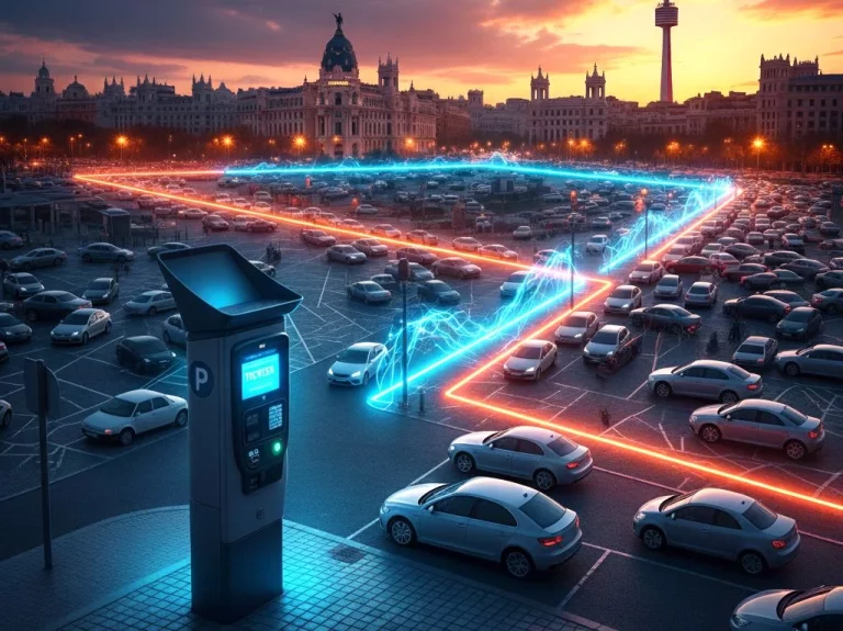 Abrantes, Opañel y Pueblo Nuevo: tres barrios de Madrid que piden instalar parquímetros para evitar el ‘efecto frontera’