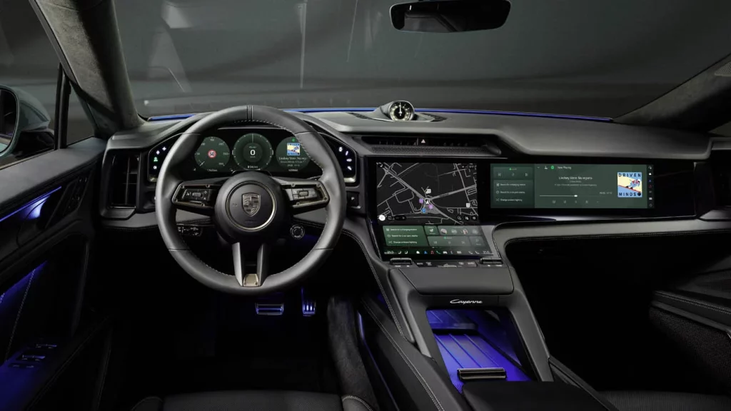 Fotos interior Porsche Cayenne Electric 2 Motor16