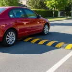 Así son los badenes inteligentes que podrías ver en las calles y que castigan a los que circulan por encima del límite de velocidad