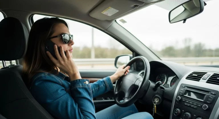Hasta un 25 por ciento de conductores admiten usar el móvil al volante… y no son todos