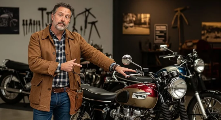 Jesús (45), compraventa de vehículos: ‘comprarse una moto clásica se está convirtiendo en un negocio redondo’