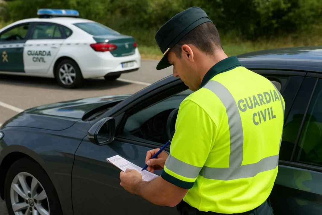 multa por exceso de velocidad guardia civil