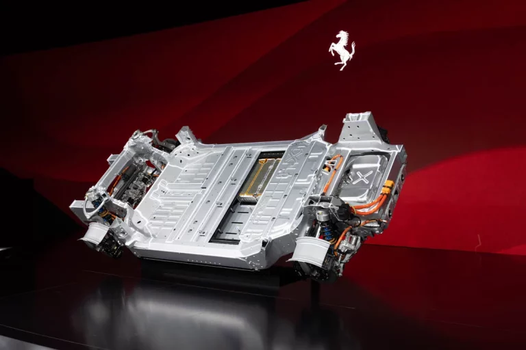 Ferrari desvela las ‘entrañas’ del Elettrica, su primer modelo totalmente eléctrico