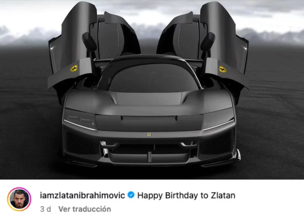 Ibrahimovic Ferrari F80 Motor16