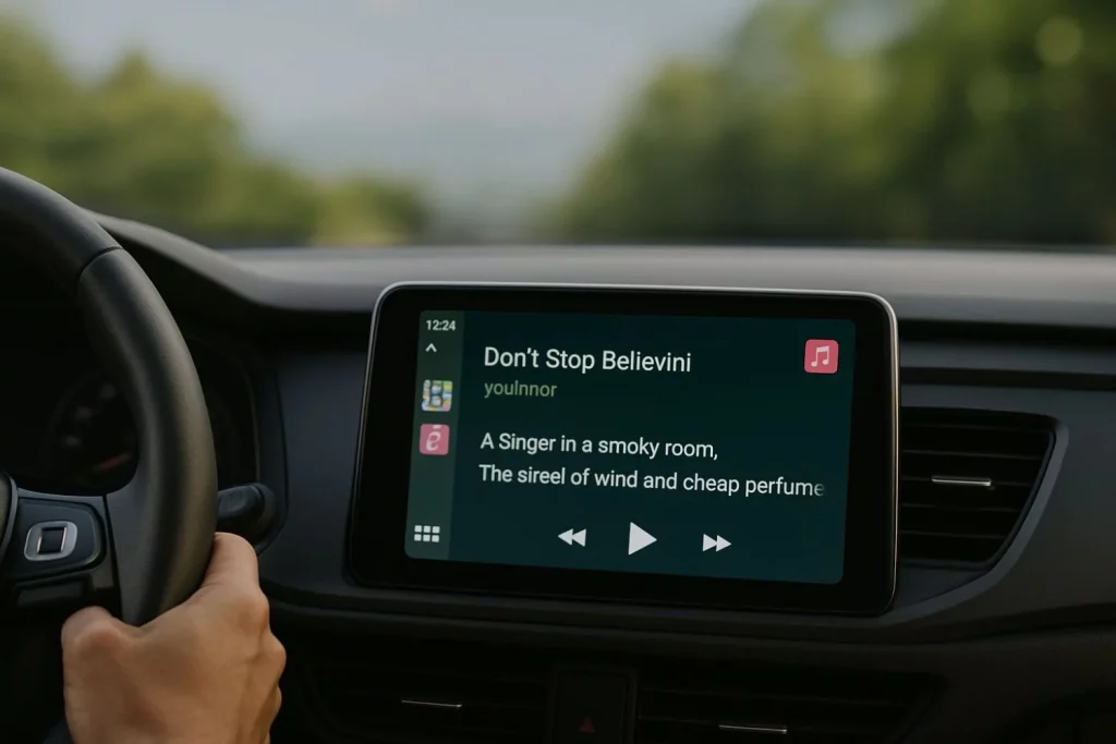 Descubre cómo disfrutar de letras de canciones en Apple CarPlay con iOS 26: guía completa 1 Motor16 Karaoke CarPlay musica Motor16
