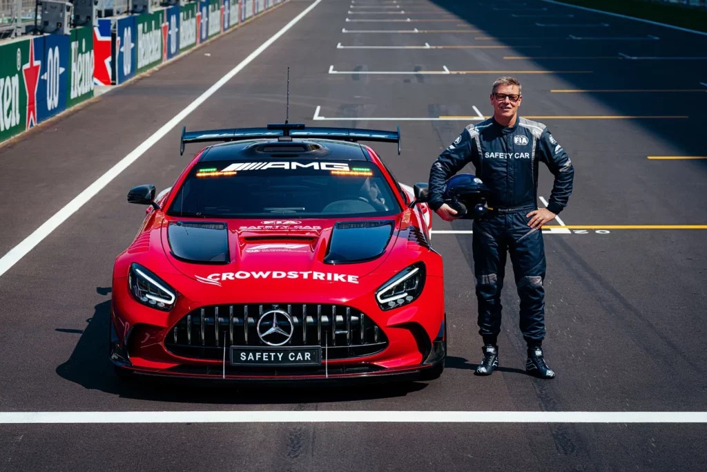 El histórico récord de Mercedes-AMG en la Fórmula 1 4 Motor16 MERCEDES SAFETY CAR Bernd Maylander Official FIA F1® Safety Car Fahrer AMG Markenbotschafter 1 Motor16