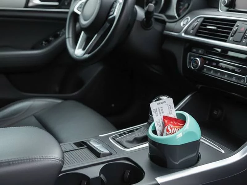 El accesorio que Amazon ofrece por menos de 9 euros para mantener el interior de tu coche limpio 3 Motor16 mini papelera Amazon