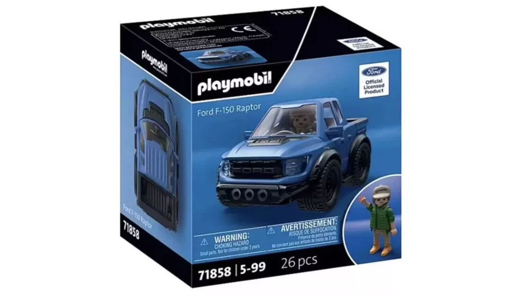 Playmobil tiene los coches que querrás regalar a tus hijos esta Navidad 6 Motor16 PLAYMOBIL Ford F 150 Raptor Motor16