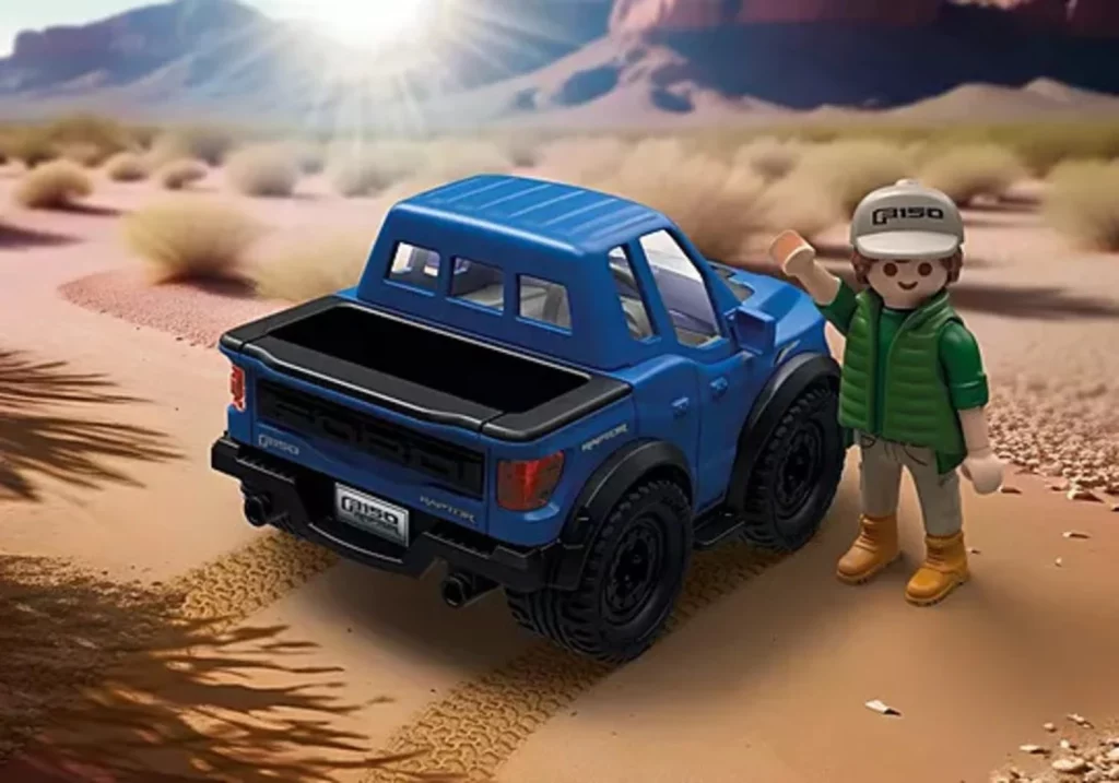 Playmobil tiene los coches que querrás regalar a tus hijos esta Navidad 8 Motor16 PLAYMOBIL Ford F 150 Raptor4 Motor16