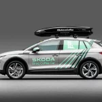 ¿Te apetece un café? Škoda convierte el Elroq y el Enyaq en cafeterías sobre ruedas