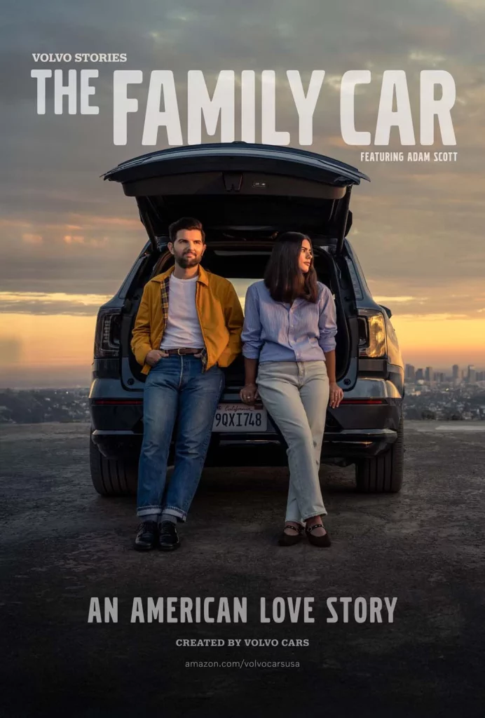 Adam Scott, protagonista de la exitosa serie "Separación", se alía con Volvo en un nuevo proyecto 2 Motor16 The Family Car An American Volvo Adam Scott5 Motor16