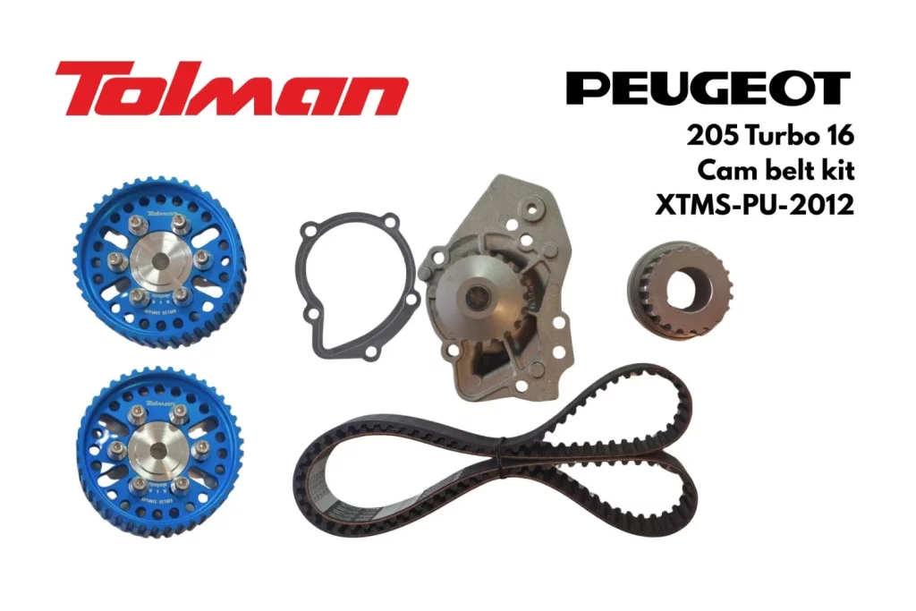 Gracias, Tolman: El preparador britanico revive los Grupo B 10 Motor16 Tolman Peugeot 205 Turbo 16 Cam belt kit XTMS PU 2012 Motor16