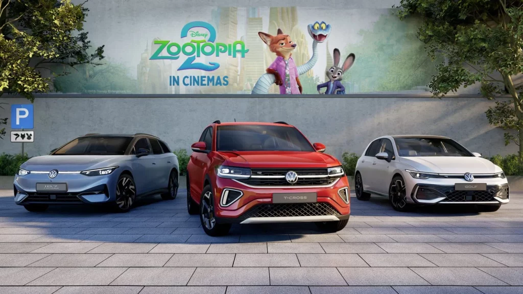 Los tres coches de Volkswagen que se cuelan en 'Zootrópolis 2' 1 Motor16 VOLKSWAGEN ZOOTOPIA2 Motor16