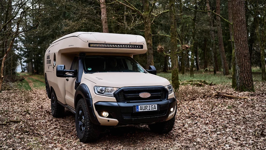El Ford Ranger se convierte en un camper todoterreno nada convencional
