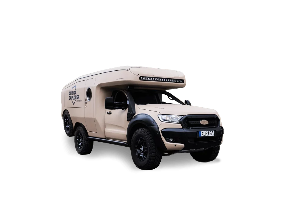 El Ford Ranger se convierte en un camper todoterreno nada convencional