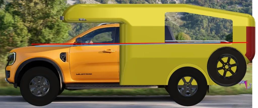 El Ford Ranger se convierte en un camper todoterreno nada convencional