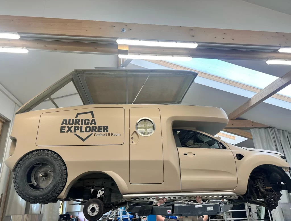 El Ford Ranger se convierte en un camper todoterreno nada convencional