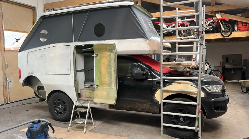 El Ford Ranger se convierte en un camper todoterreno nada convencional