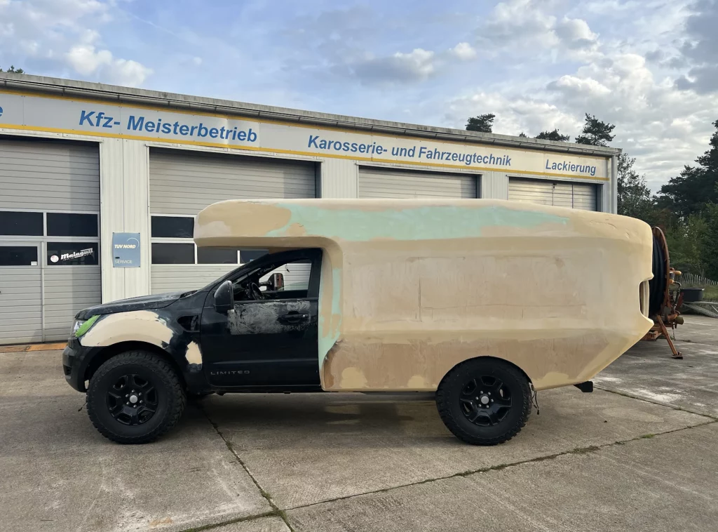 El Ford Ranger se convierte en un camper todoterreno nada convencional
