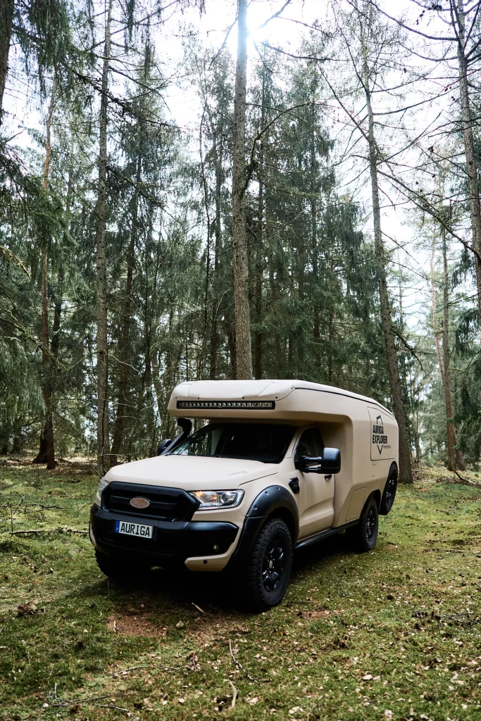 El Ford Ranger se convierte en un camper todoterreno nada convencional