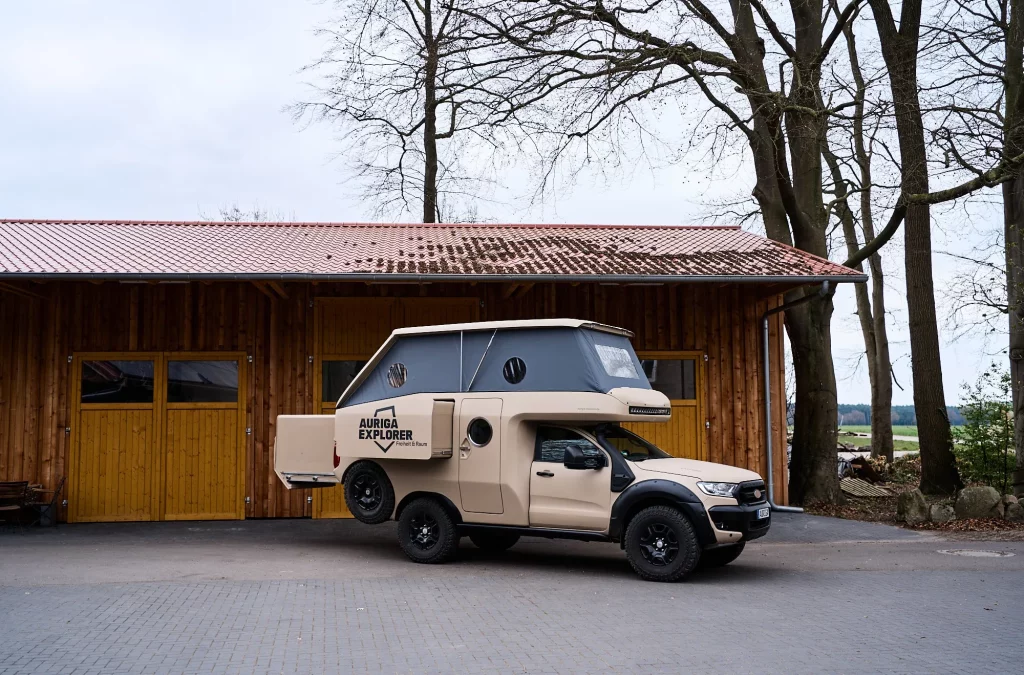 El Ford Ranger se convierte en un camper todoterreno nada convencional
