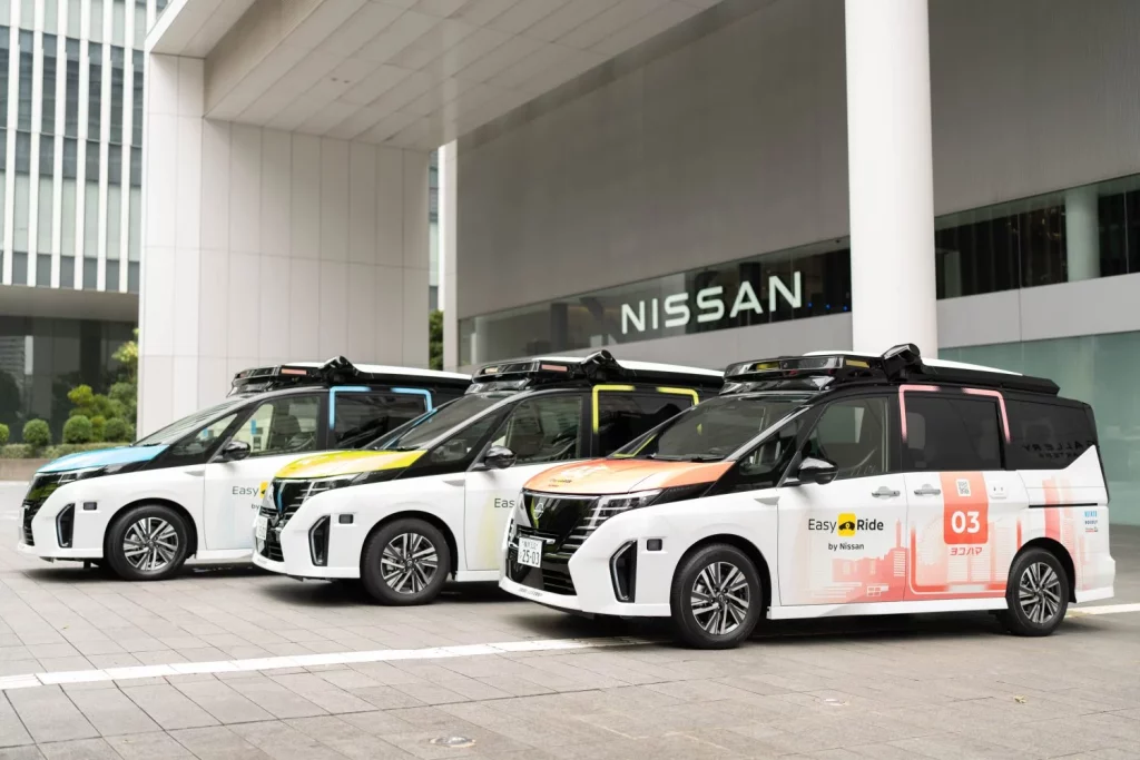 Nissan probará un servicio de movilidad autónoma en Yokohama