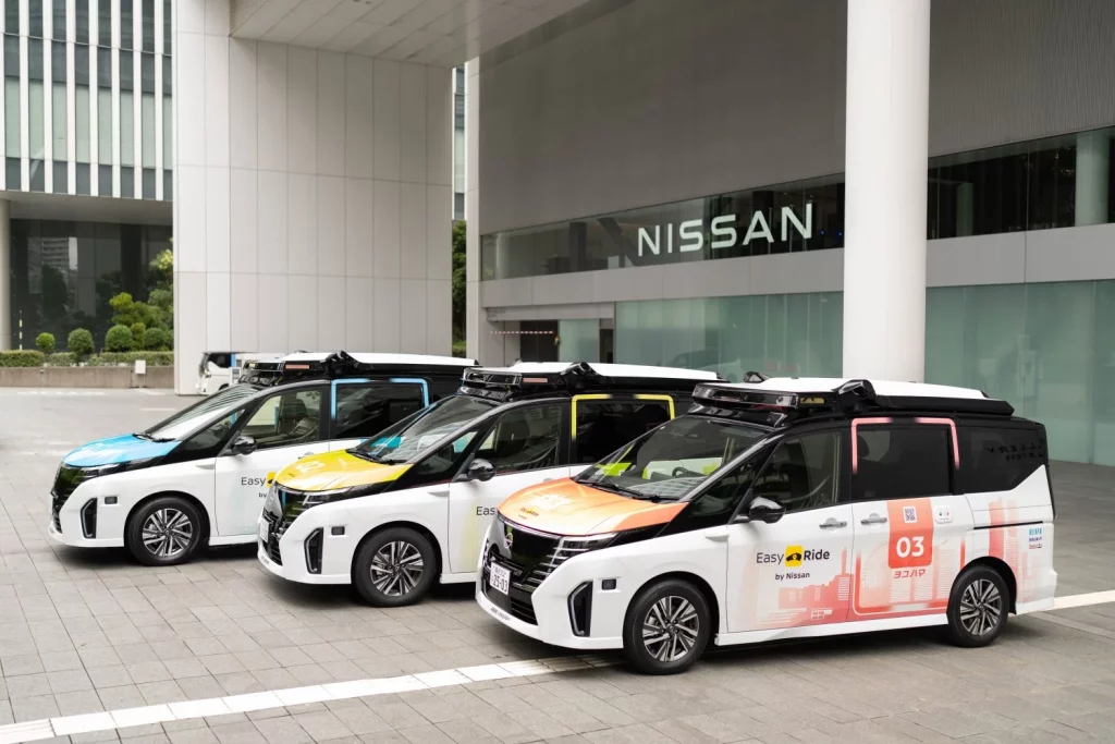 Nissan probará un servicio de movilidad autónoma en Yokohama