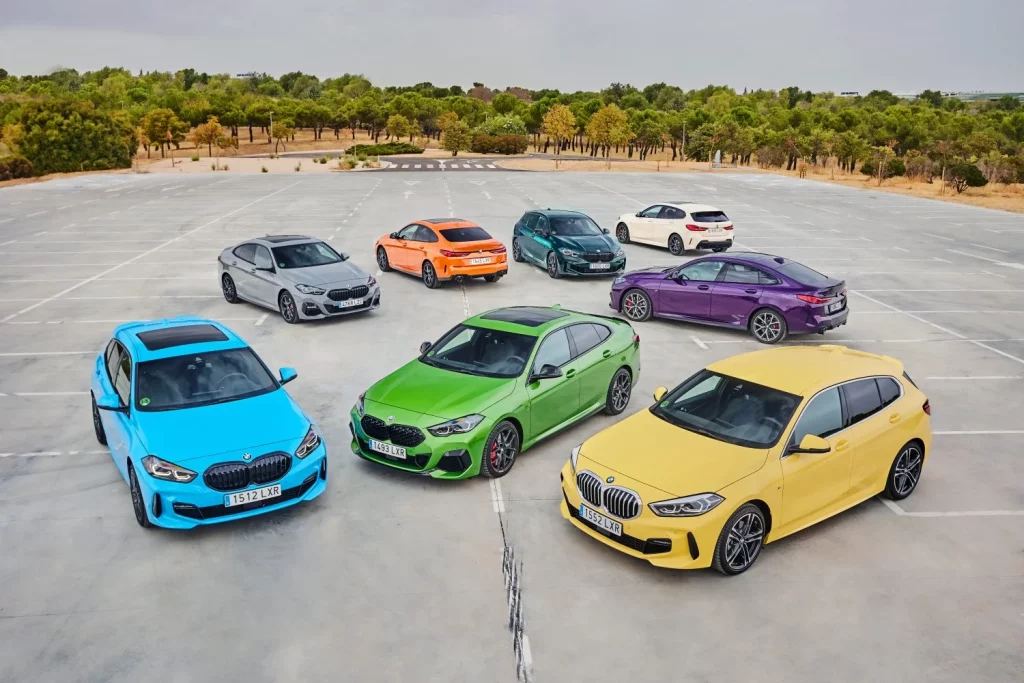 2025 BMW Individual colores. Imagen Serie 1.