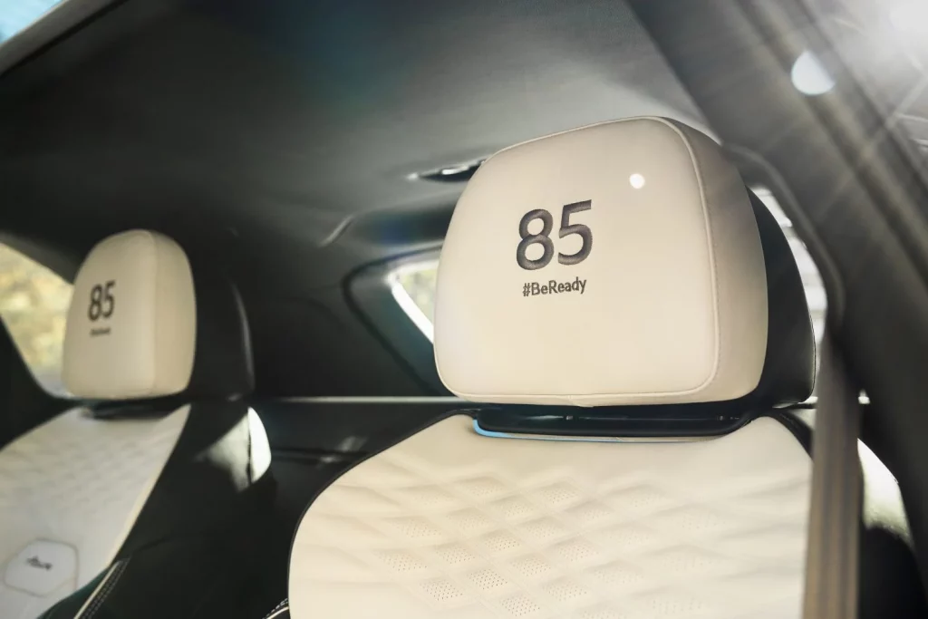 2025 Bentley Bentayga Remembrance car. Imagen interior.