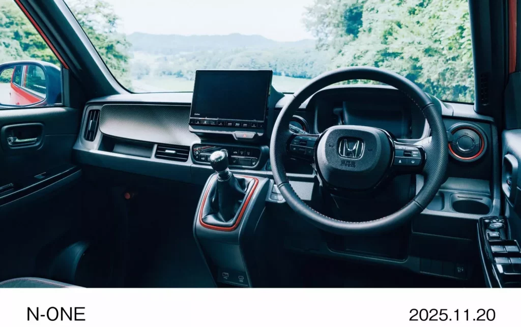 2025 Honda N-One. Imagen interior.