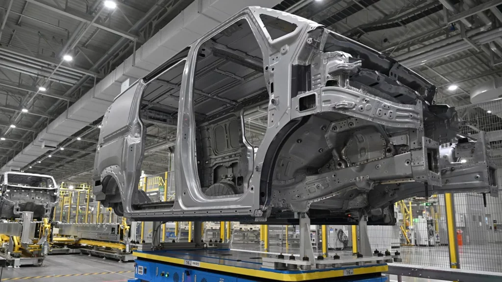 2025 Kia PBV Producción. Imagen interior.