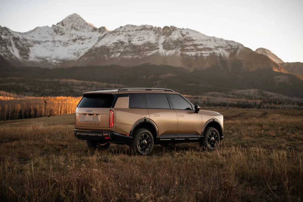 2025 Kia Telluride. Imagen trasera.