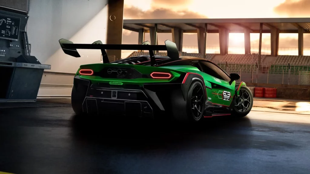 Lamborghini Temerario Super Trofeo: El carreras-cliente más emocionante de la casa italiana 1 Motor16 2025 Lamborghini Temerario Super Trofeo. Imagen trasera.